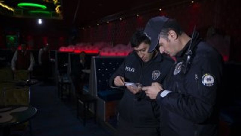 Ankara'da eğlence mekanlarına denetim yapıldı