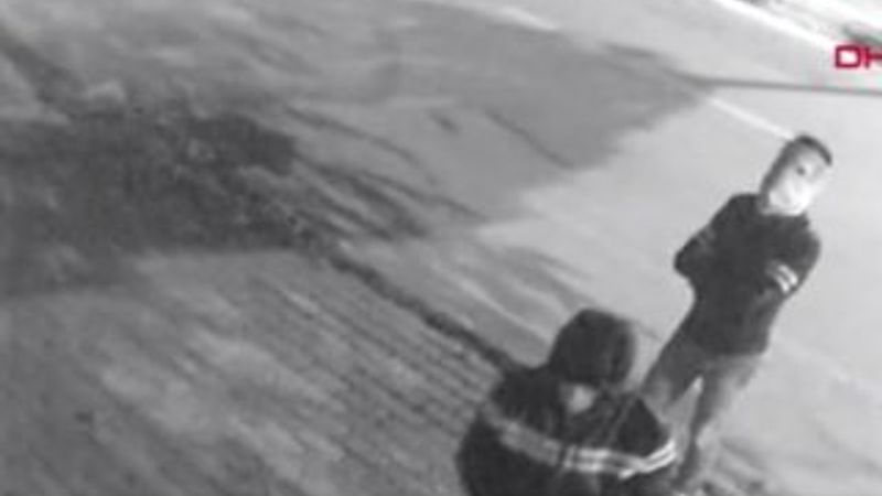 Başlarına poşet takarak hırsızlık yapan 2 kişi yakalandı