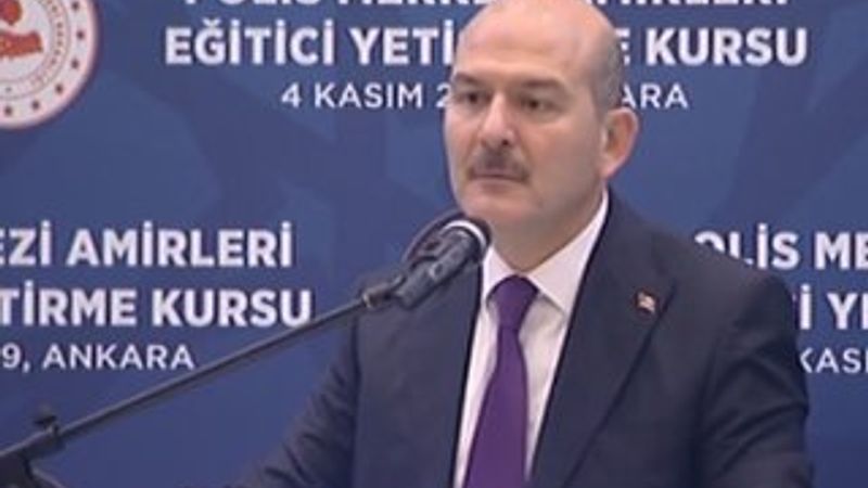 Süleyman Soylu, isim vermeden İmamoğlu'na tepki gösterdi
