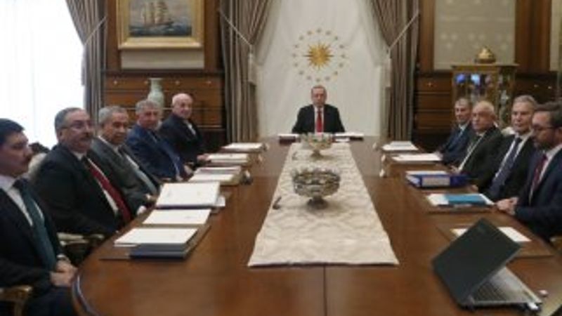 Beştepe'de Yüksek İstişare Kurulu toplantısı sona erdi