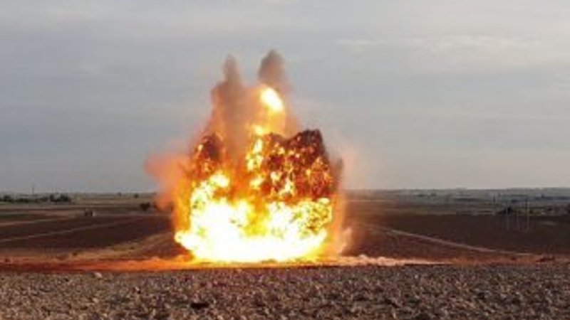 MSB: YPG'ye ait mühimmat imha edildi