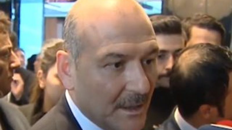 Bakan Süleyman Soylu, sözlerinin arkasında durdu