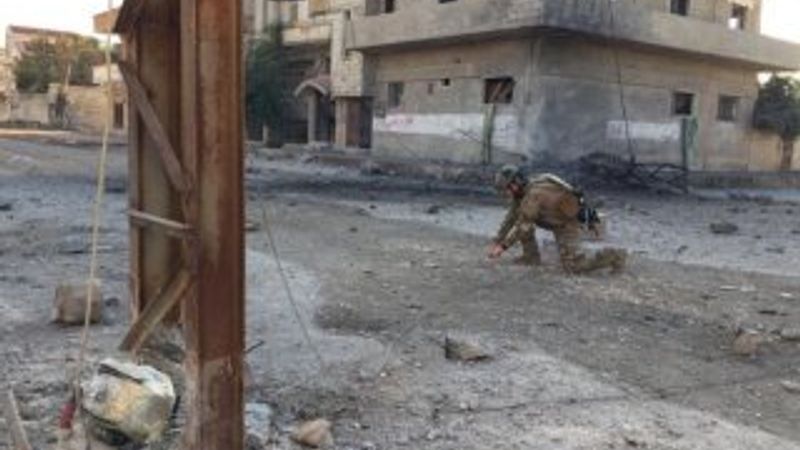 Suriye'de 331 mayın ve 891 EYP etkisiz hale getirildi