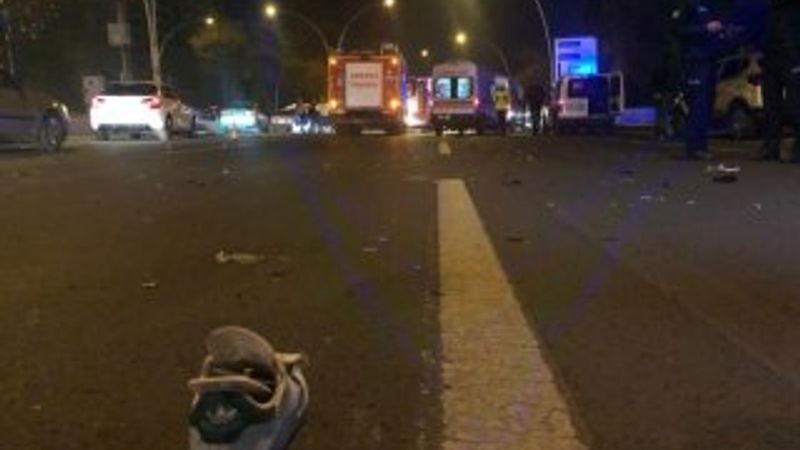 Ankara'da feci kaza: 2 ölü