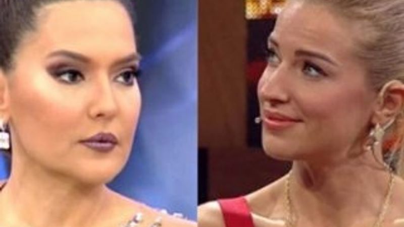 Demet Akalın şimdi de Burcu Esmersoy'la kavga etti