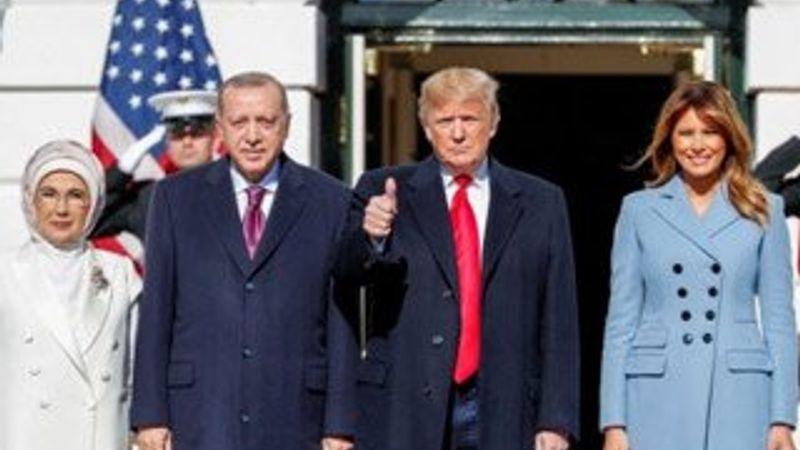 Erdoğan, Beyaz Saray'da