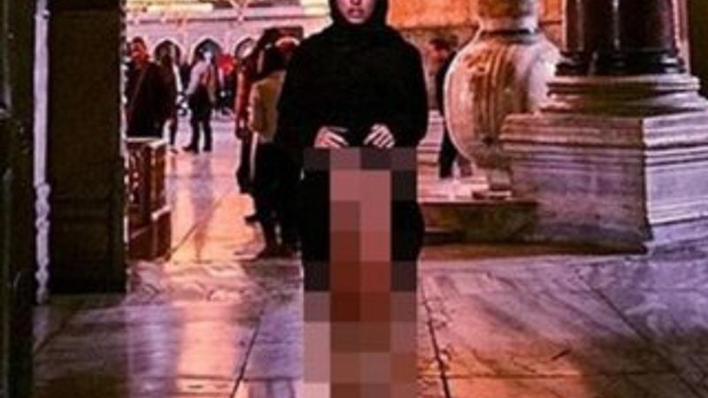 Çıplak poz veren Belçikalı mankene soruşturma