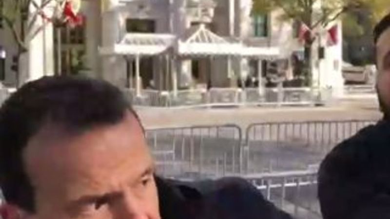 ABD'de terör yandaşları TRT muhabirine saldırdı