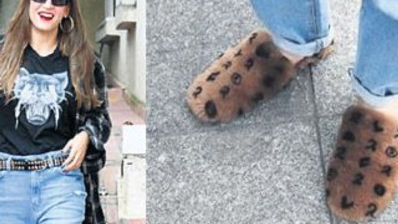 Serenay Sarıkaya da terlik modasına uydu