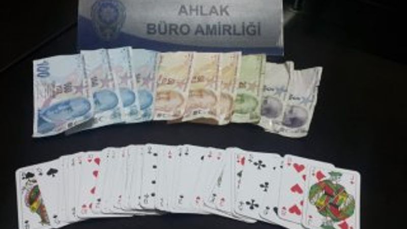 Kahramanmaraş’ta kumar operasyonu