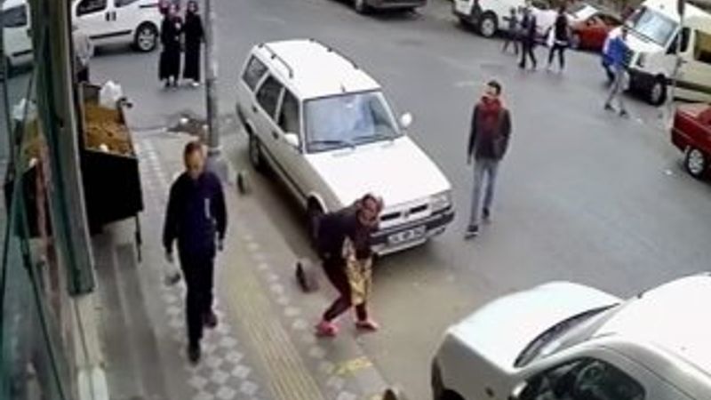 Tırnakçı kadın dikkatleri dağıtmak için soyundu