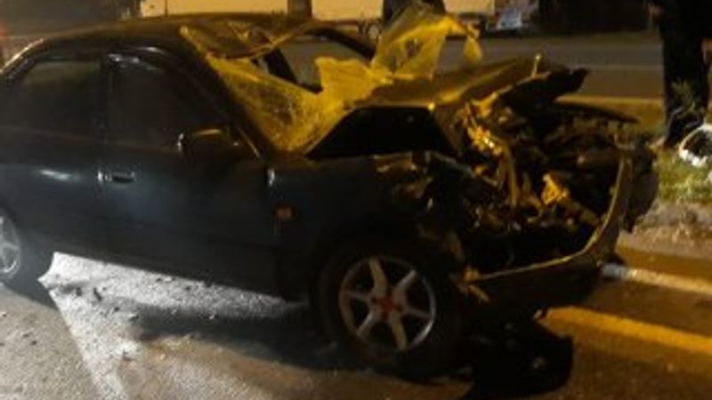 Samsun'da otomobil ile traktör çarpıştı