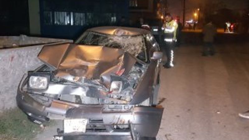 Düzce'de otomobil ile elektrikli bisiklet çarpıştı