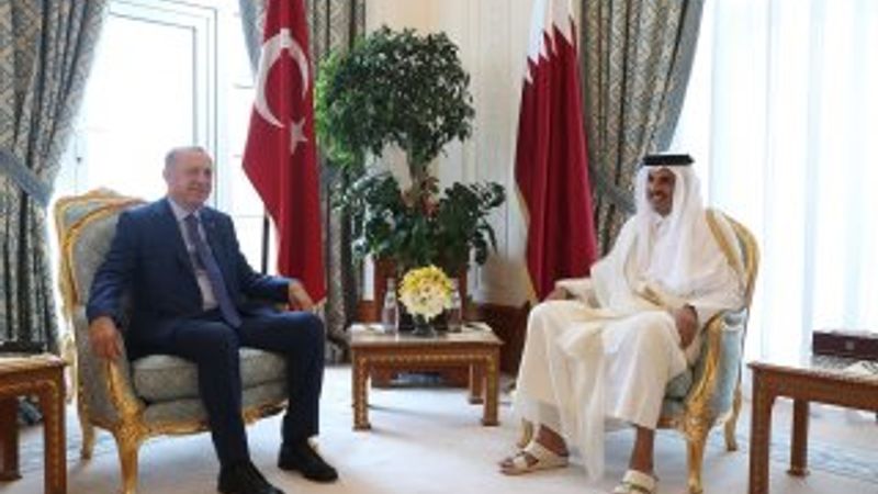 Cumhurbaşkanı Erdoğan Katar'da