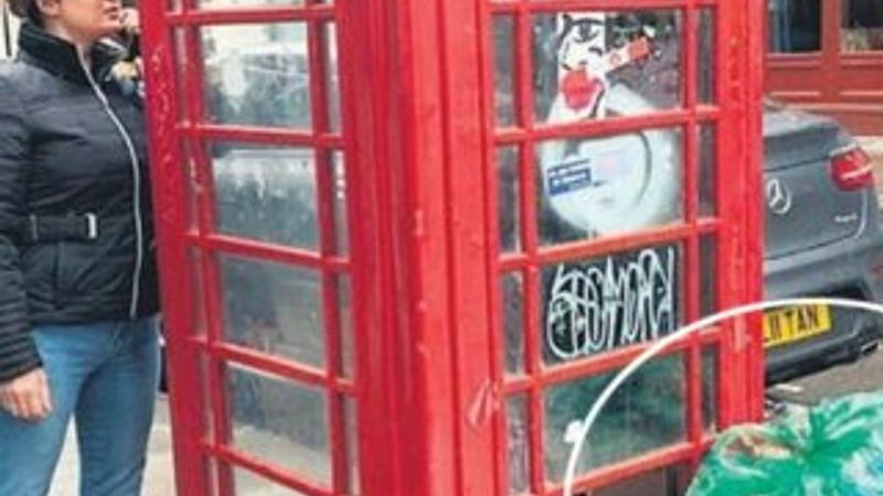 Nurgül Yeşilçay Londra'nın çöplerinden şikayetçi