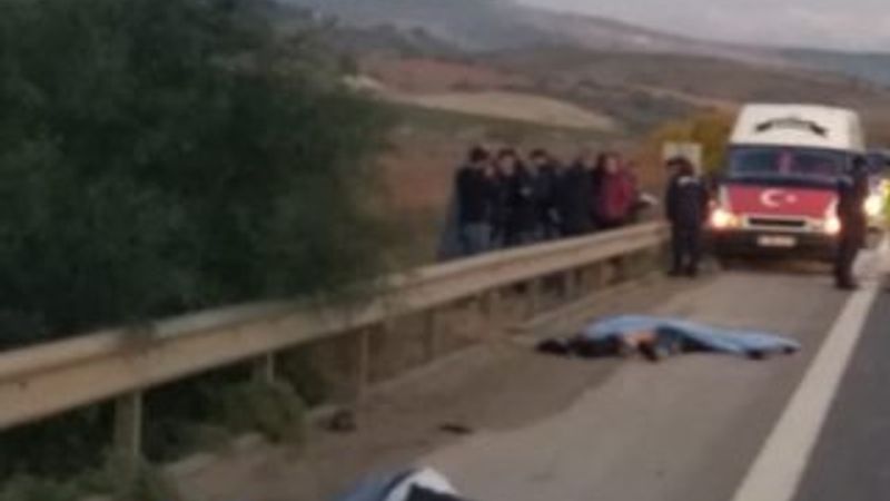 Lastik değiştiren 4 kişiye tır çarptı: 3 ölü, 1 yaralı