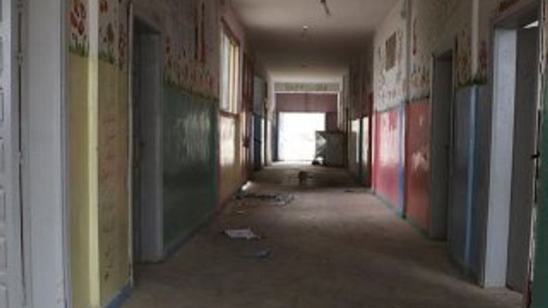 Teröristler okulu karargaha çevirdi