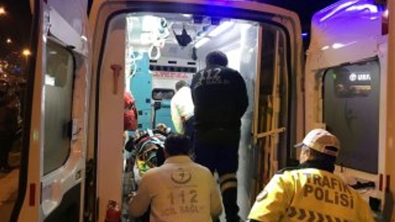 'Dur' ihtarına uymayan sürücü, polise çarptı