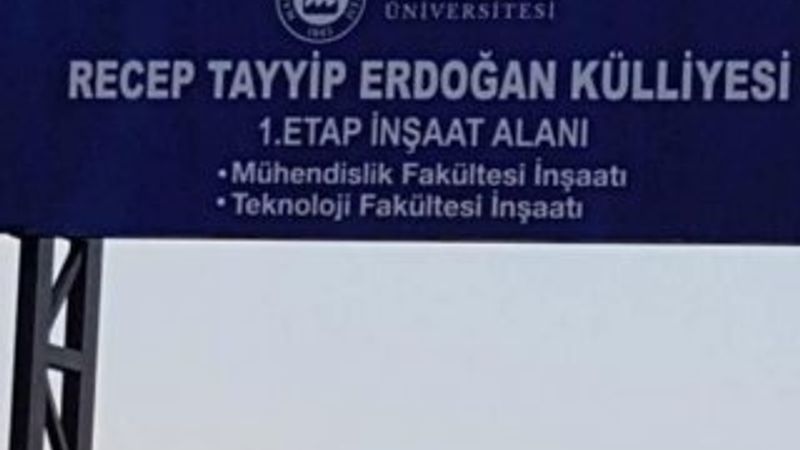 Recep Tayyip Erdoğan Külliyesi'nin temeli atıldı