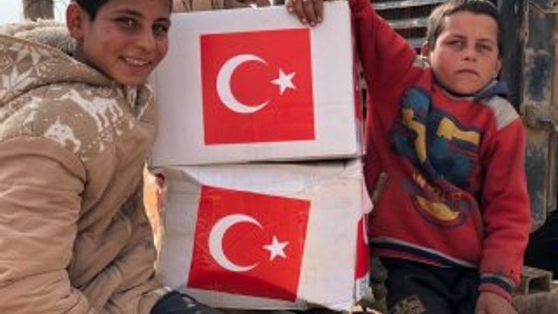 Resulayn'da oyuncaklarına kavuşan çocukların mutluluğu