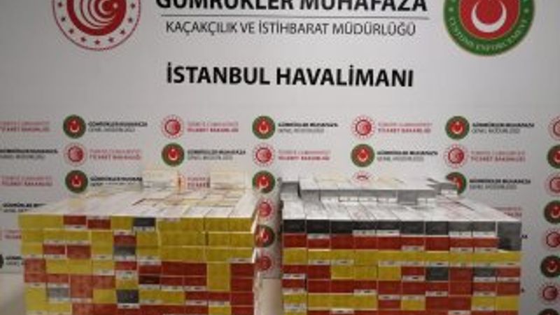 6 Kırgız elektronik sigara likidi ile havalimanında yakalandı