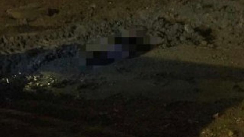 Ankara'da bir boş arazide erkek cesedi bulundu