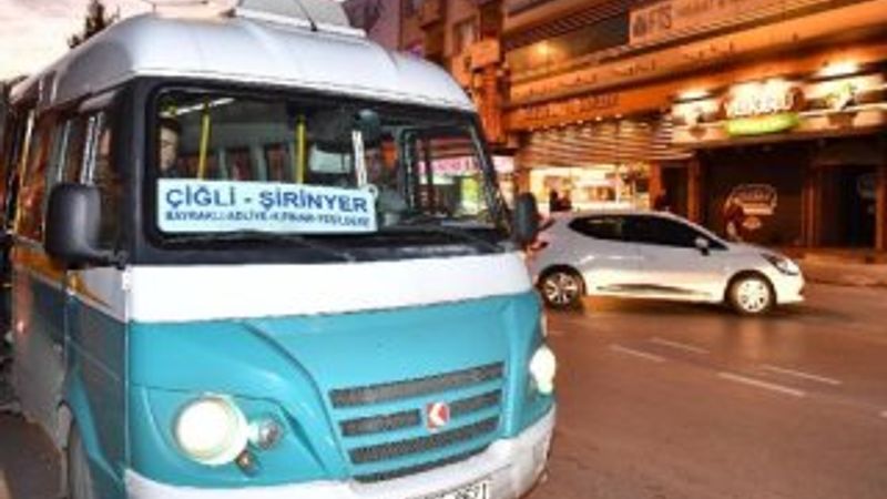 İzmir'de minibüslere yüzde 17 zam yapıldı