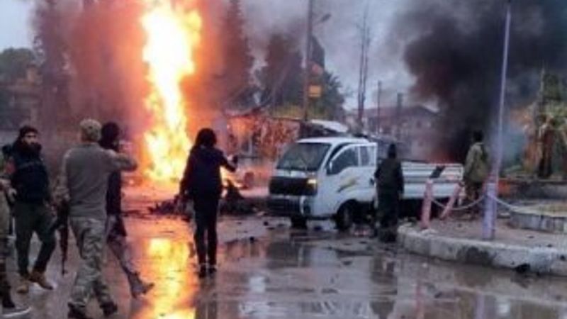 Resulayn'da bombalı saldırı: 2 sivil hayatını kaybetti