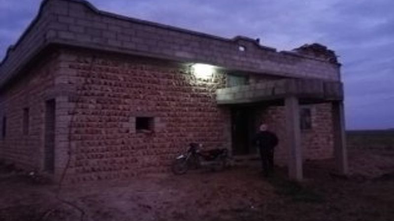 Tel Abyad kırsalına elektrik verildi