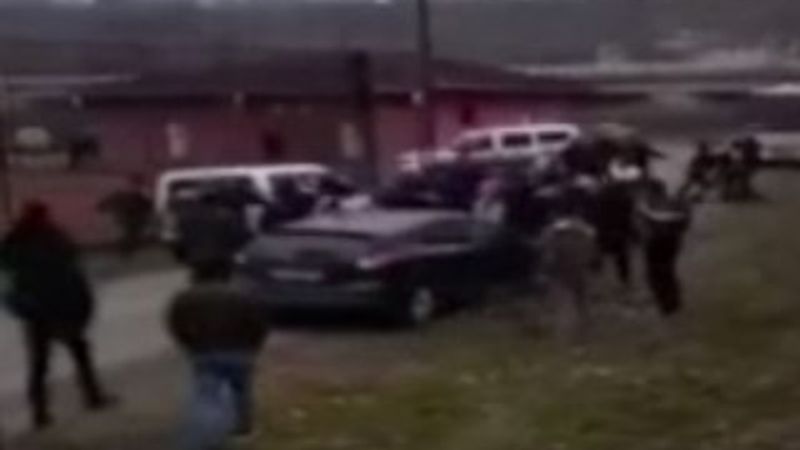 Karabük'te amatör lig maçında ortalık karıştı