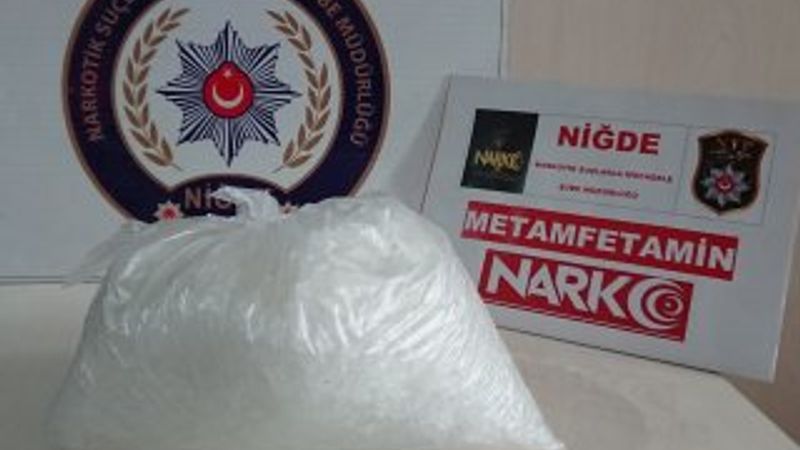 Niğde'de uyuşturucu operasyonunda 2 kişi gözaltına alındı