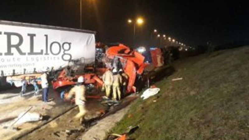 TEM otoyolunda kaza: 1 ölü