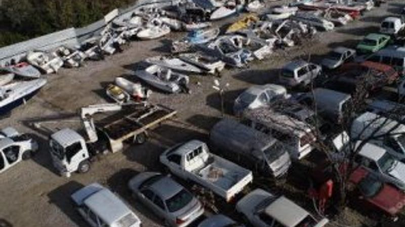 Bodrum'daki yediemin otoparkı marinaya döndü