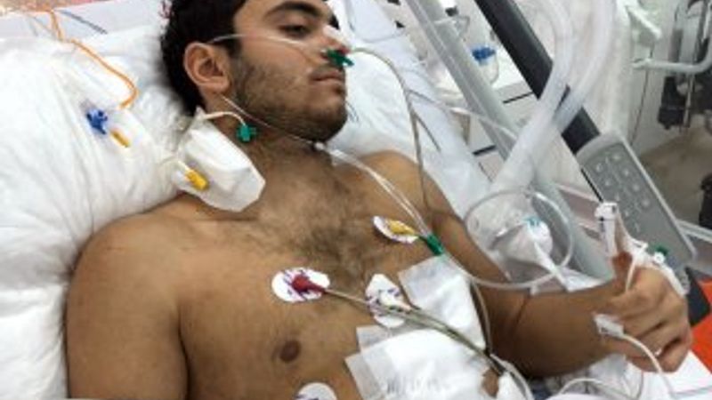 Telefonla konuşurken vurulan genç isyanda