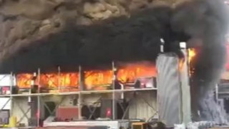 Yalova'da tersanede yangın: Ölen ya da yaralanan yok