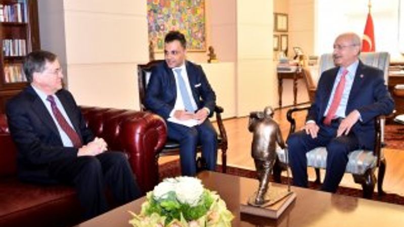 ABD Büyükelçisi Satterfield, Kılıçdaroğlu'nu ziyaret etti