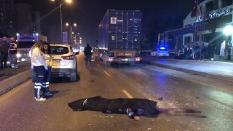 Yeni başladığı motosikletli kurye işi sonu oldu