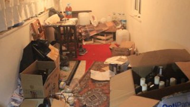 Sahte içki satanlara yılbaşı öncesi büyük operasyon