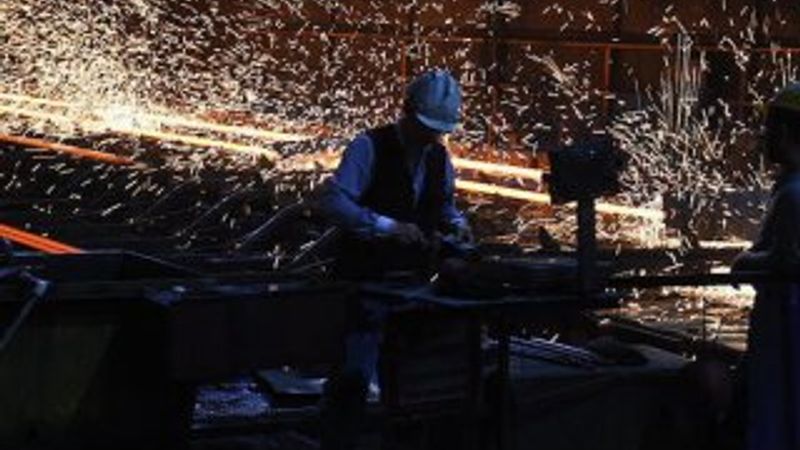 Sanayi üretimi yüzde 3,8 arttı