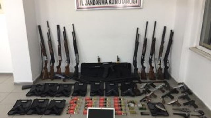 Bursa'da kaçak silah operasyonu