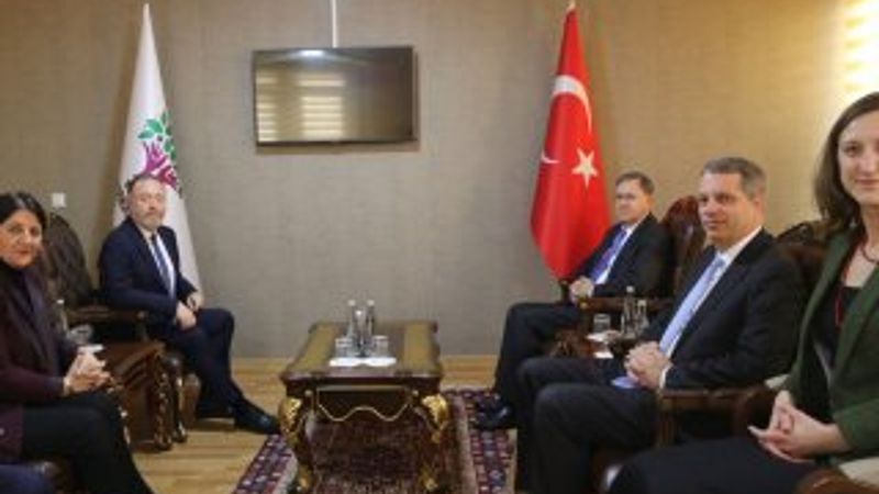 ABD Büyükelçisi Satterfield, HDP'yi ziyaret etti