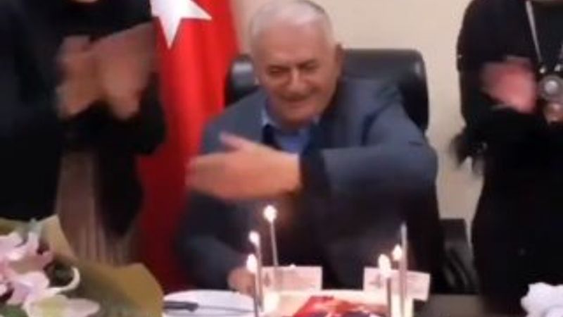 Binali Yıldırım'ın doğum günü kutlandı