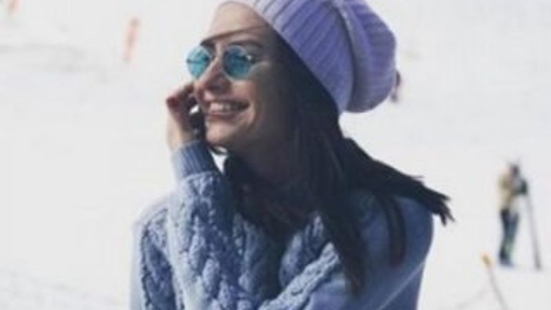 Yasemin Özilhan kar sezonunu açtı