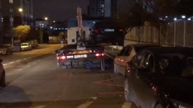 İstanbul'da yasağa rağmen araç çekimi durmadı