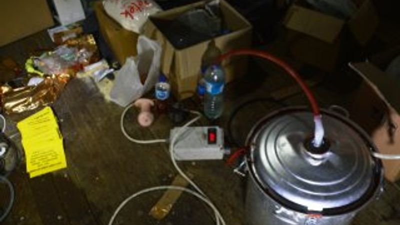 Gaziosmanpaşa'da kaçak içki operasyonu