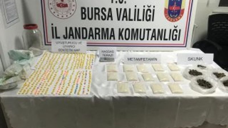 Bursa'da uyuşturucu operasyonu