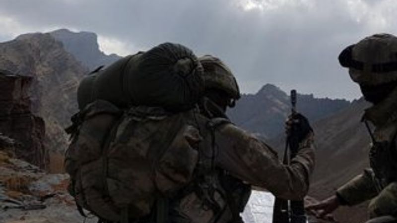 Irak'ın kuzeyinde 2 PKK'lı terörist öldürüldü