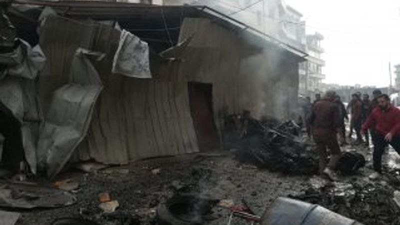 İdlib'de hava saldırısı: 10 ölü