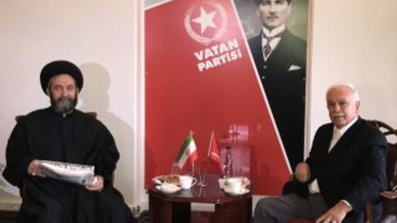 Hamaney’in temsilcisi Amili'den Perinçek'e ziyaret
