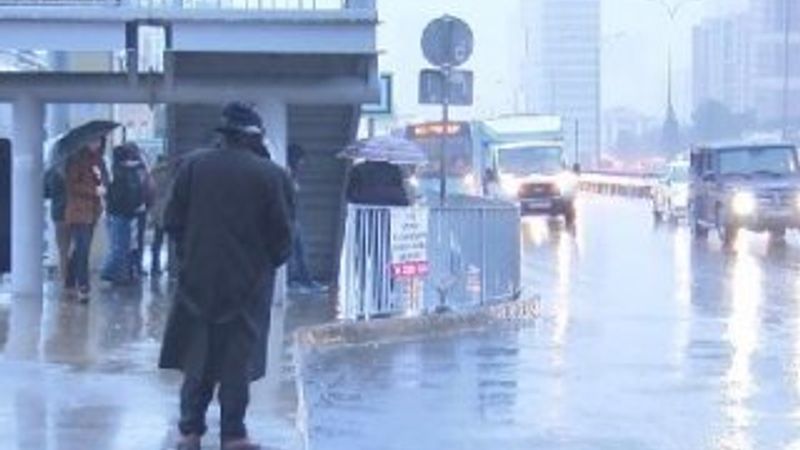 İstanbul'da yağış çarşambaya kadar sürecek